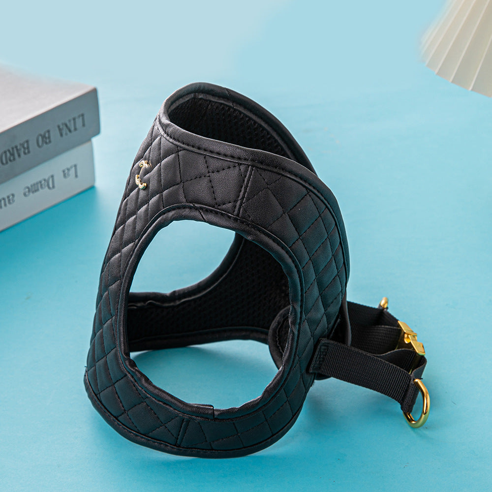 Premium Leather Dog Harness