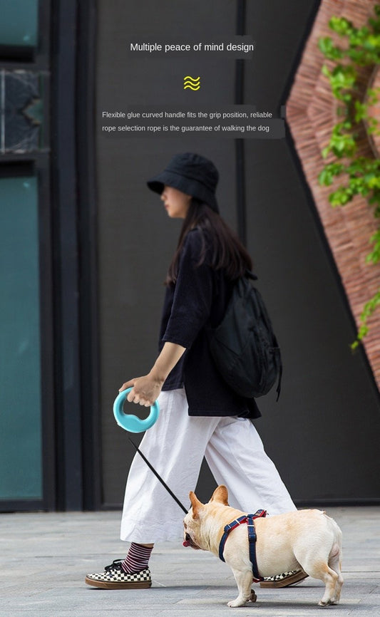 GlowTail Retractable Leash