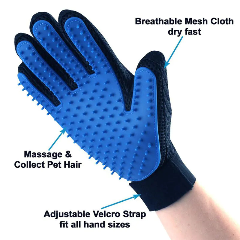 Eco-Friendly Pet Grooming Gloves