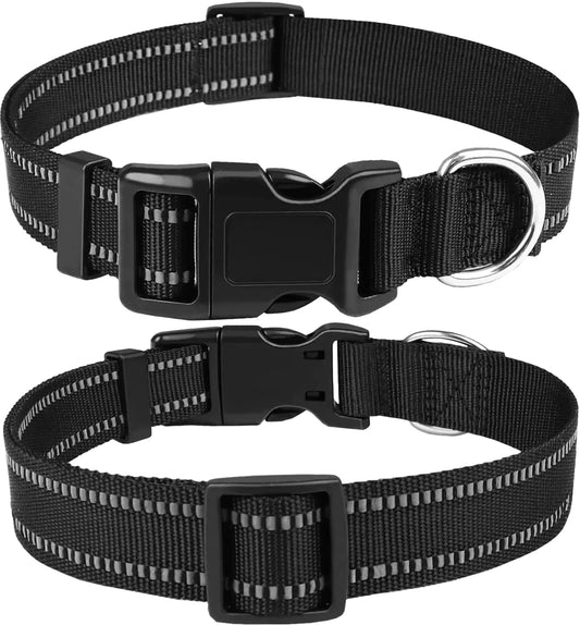 Reflective Nylon Dog Collar
