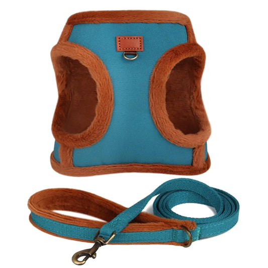 Beirui Cozy Dog Harness and Leash Set